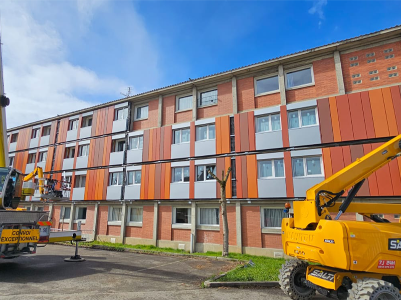 Photo du chantier ECOLE NATIONALE VÉTÉRINAIRE DE TOULOUSE BIOTOPE Associés